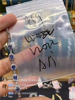Miya-sapphire bracelet