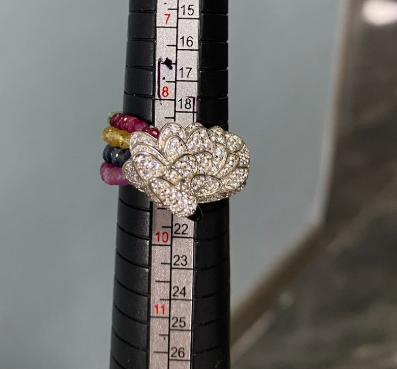 Nini-Mixed gemstones Ring use $43 credit