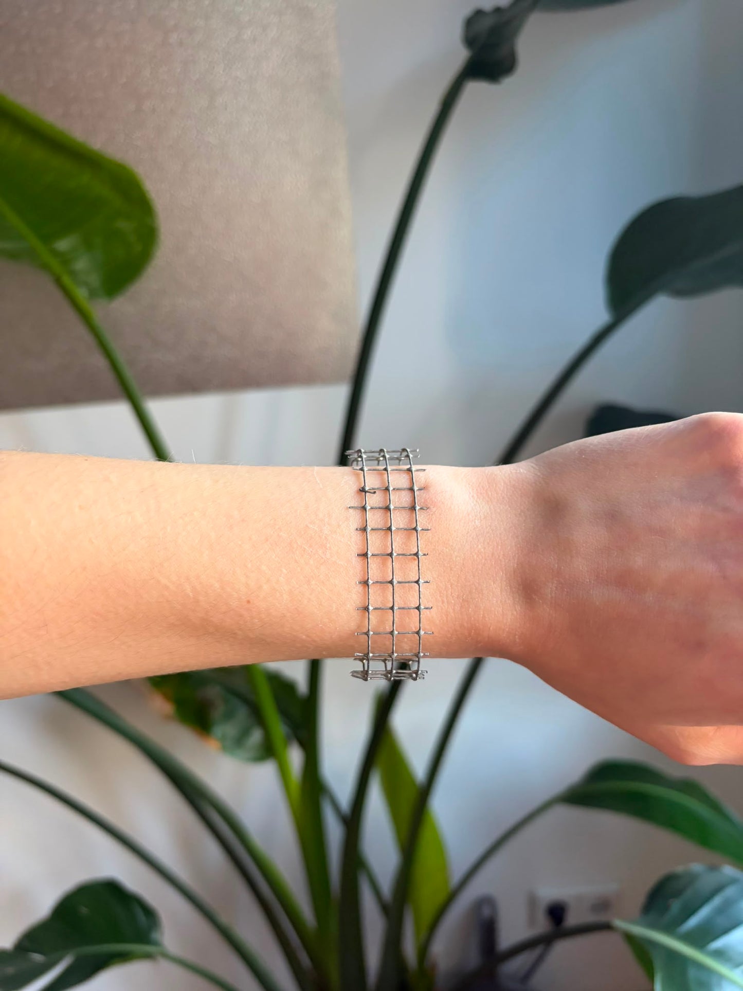 Nini-Custom bracelet, S925 silver, white gold