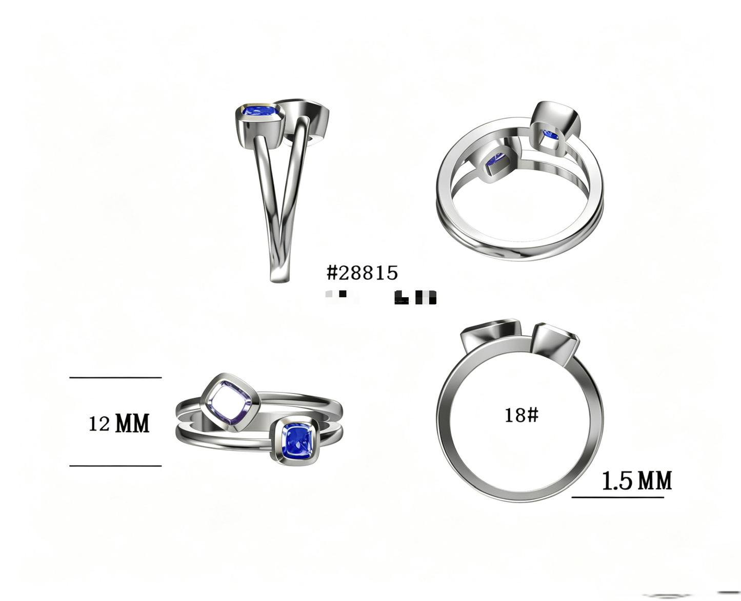 Nini-Custom ring for #28815