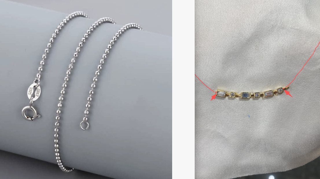 Miya-Gold Bead Chain $13+Welding Fee $5 for 26535