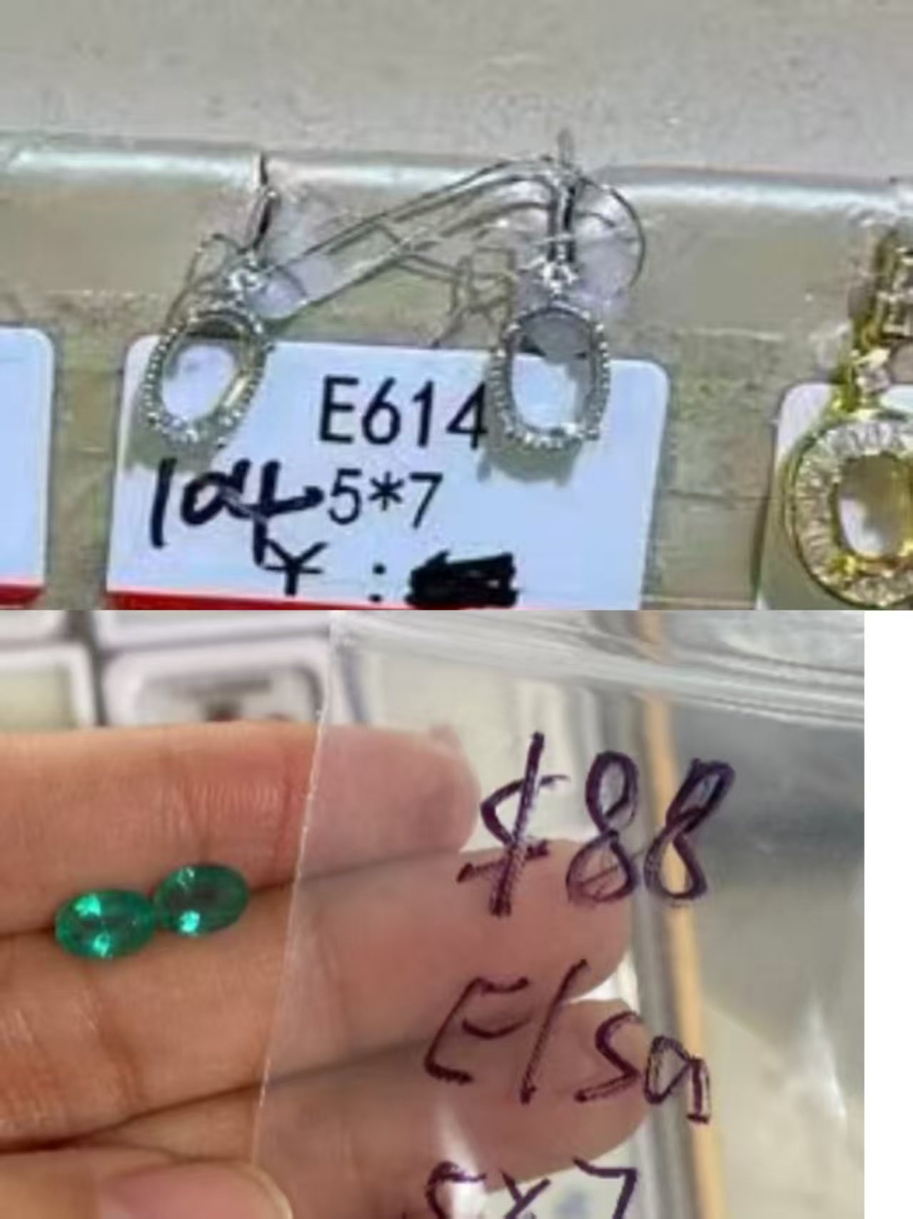 Nini-earring settingfor #27889