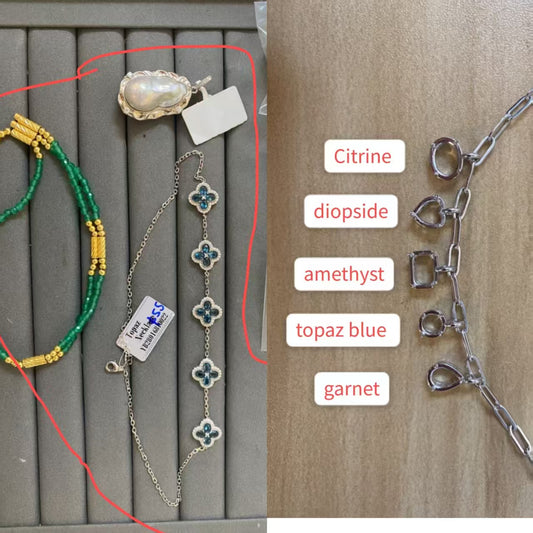 Nini-The 9 certificates for the items in the picture