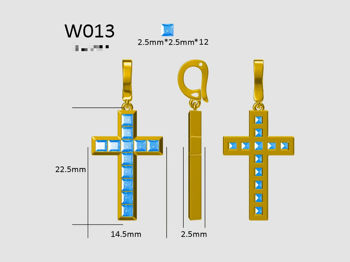 Nini-Custom pendant for #28689