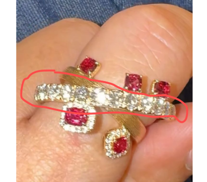 Nini-Custom rings for #28216 and #28217, s925 rose gold, thick setting.