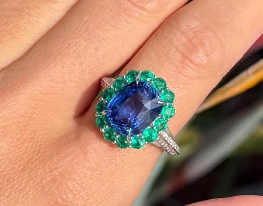 Nini-Custom ring for #28688, 26667, silver